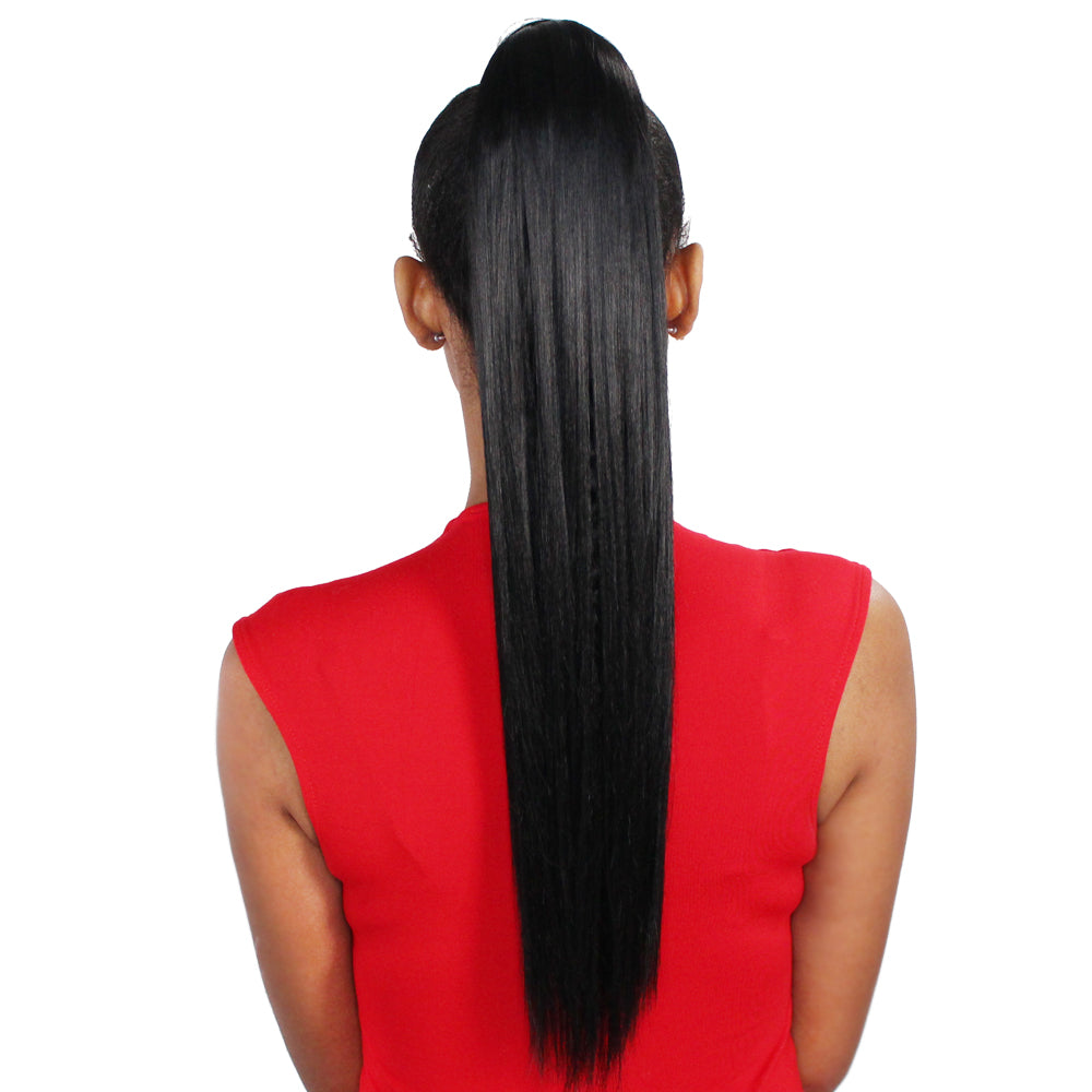 Eve Wrap Ponytail Silky Straight 24"