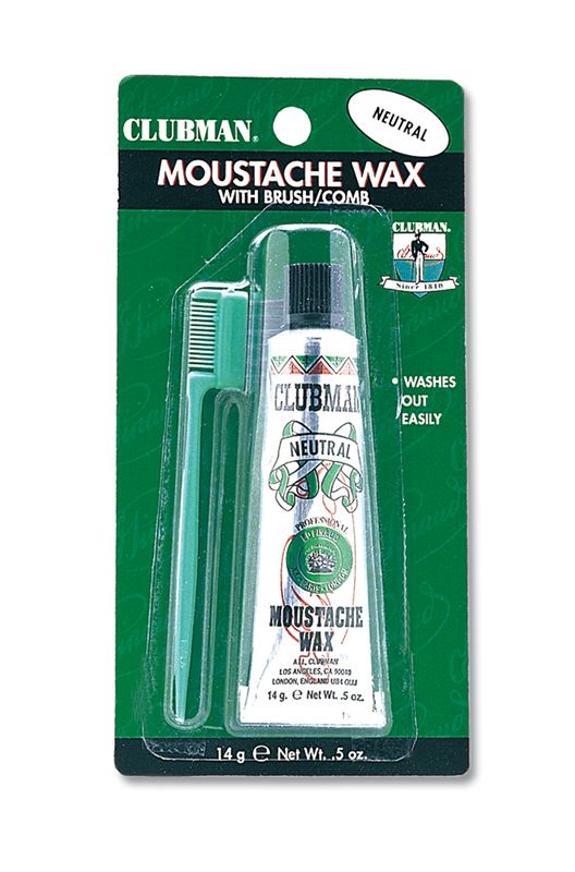 Clubman Moustache Wax Neutral