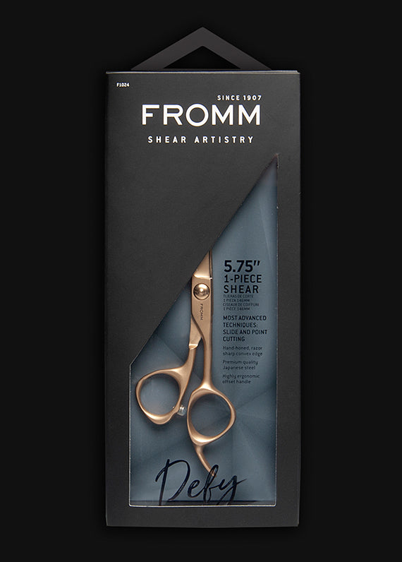 Fromm Artistry Defy Hair Cutting Shear 5.75" Gold