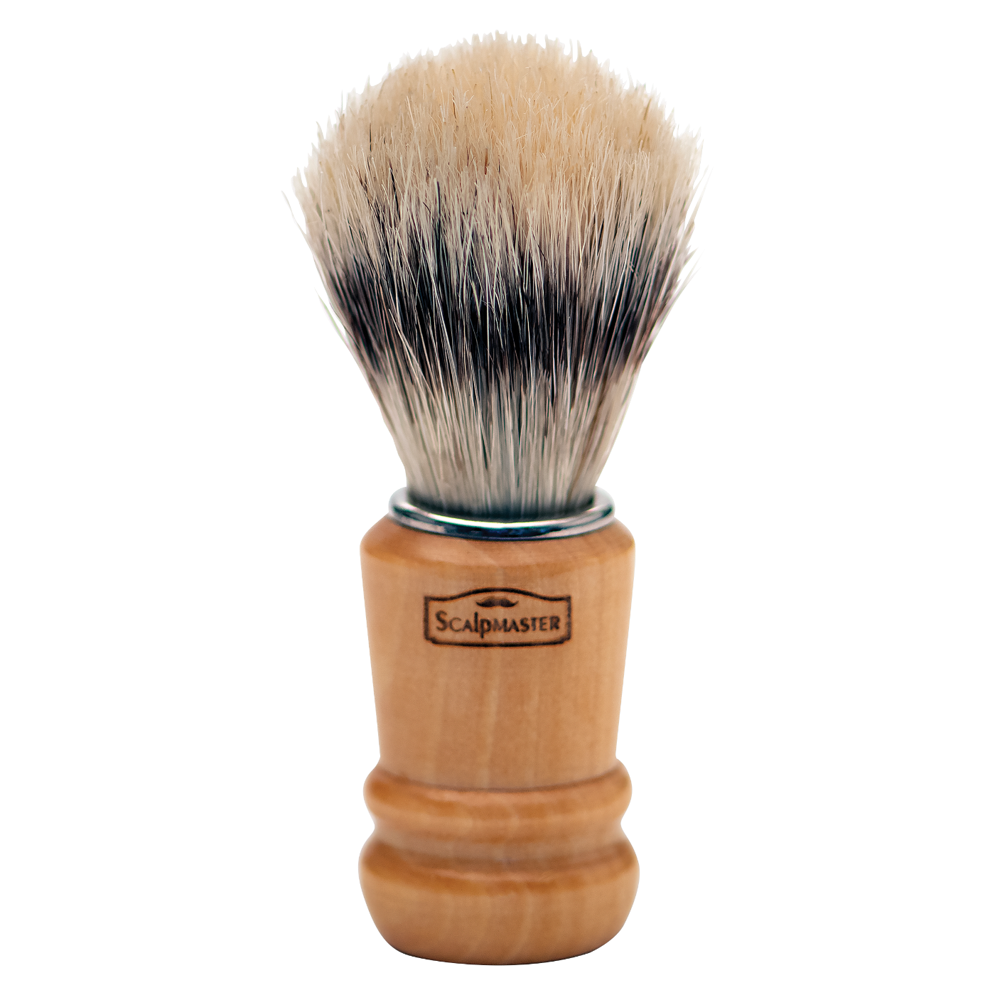 Scalpmaster Shaving Wooden Brush 100% Boar Bristle