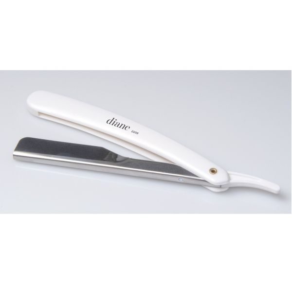 Diane Classic Straight Razor - White
