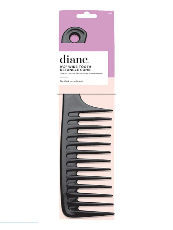 Diane 9-3/4" Diane Wide Tooth Detangle Comb D142