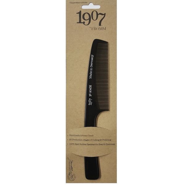 Fromm 1907 Clipper Mate Flat-Top Handle Comb Fine Teeth 7.25" 904CM