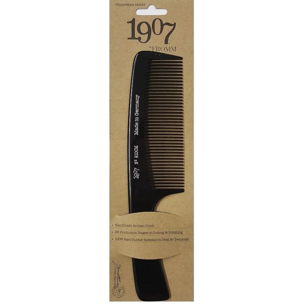 Fromm 1907 Clipper Mate Flat-Top Handle Comb Medium Teeth 8" 910CM