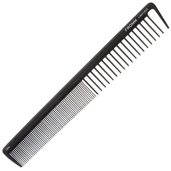 FROMM Limitless Carbon Cutting Comb Black - 8" F3012