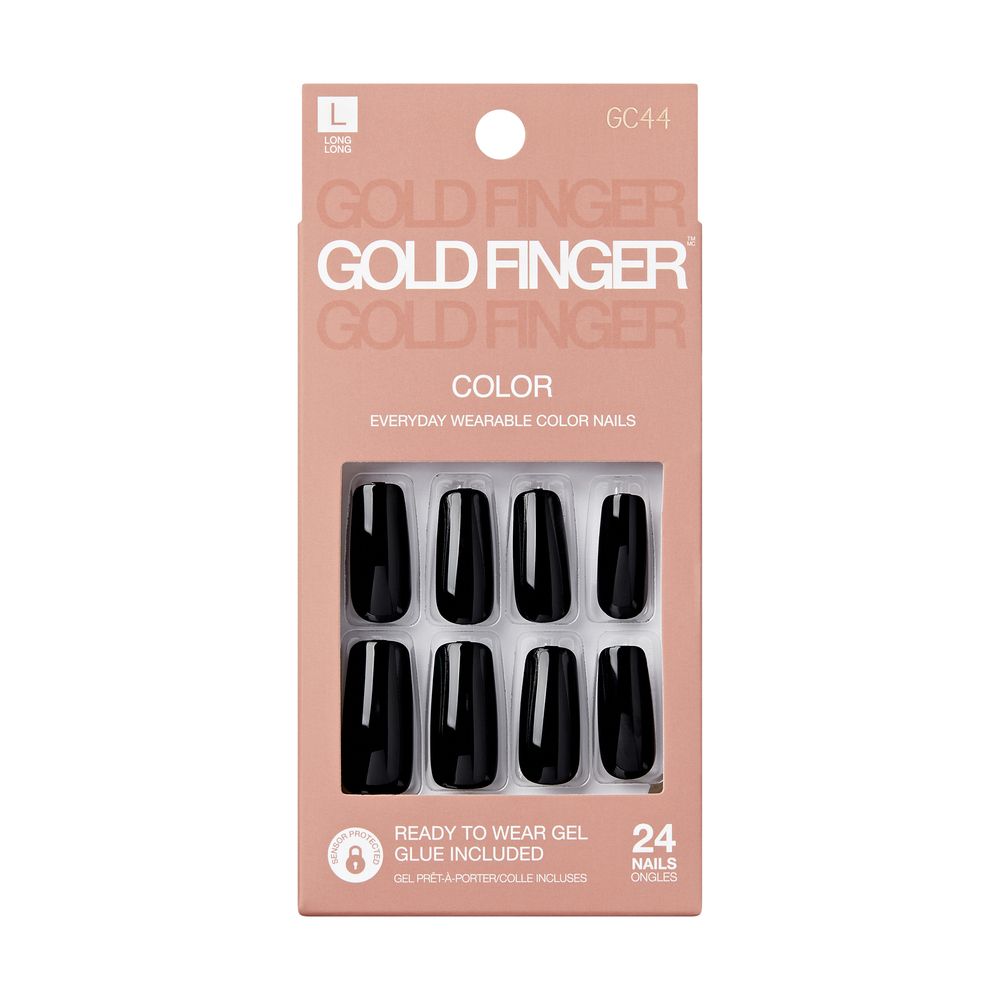Gold Finger Solid Colors Nails Feel Again