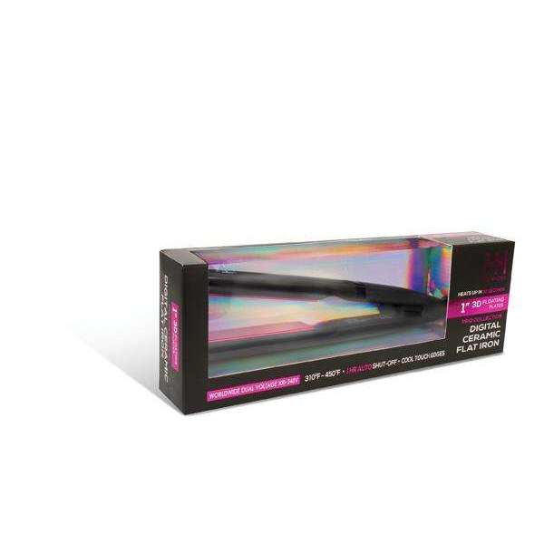 H&H Digital Ceramic Flat Iron 1"