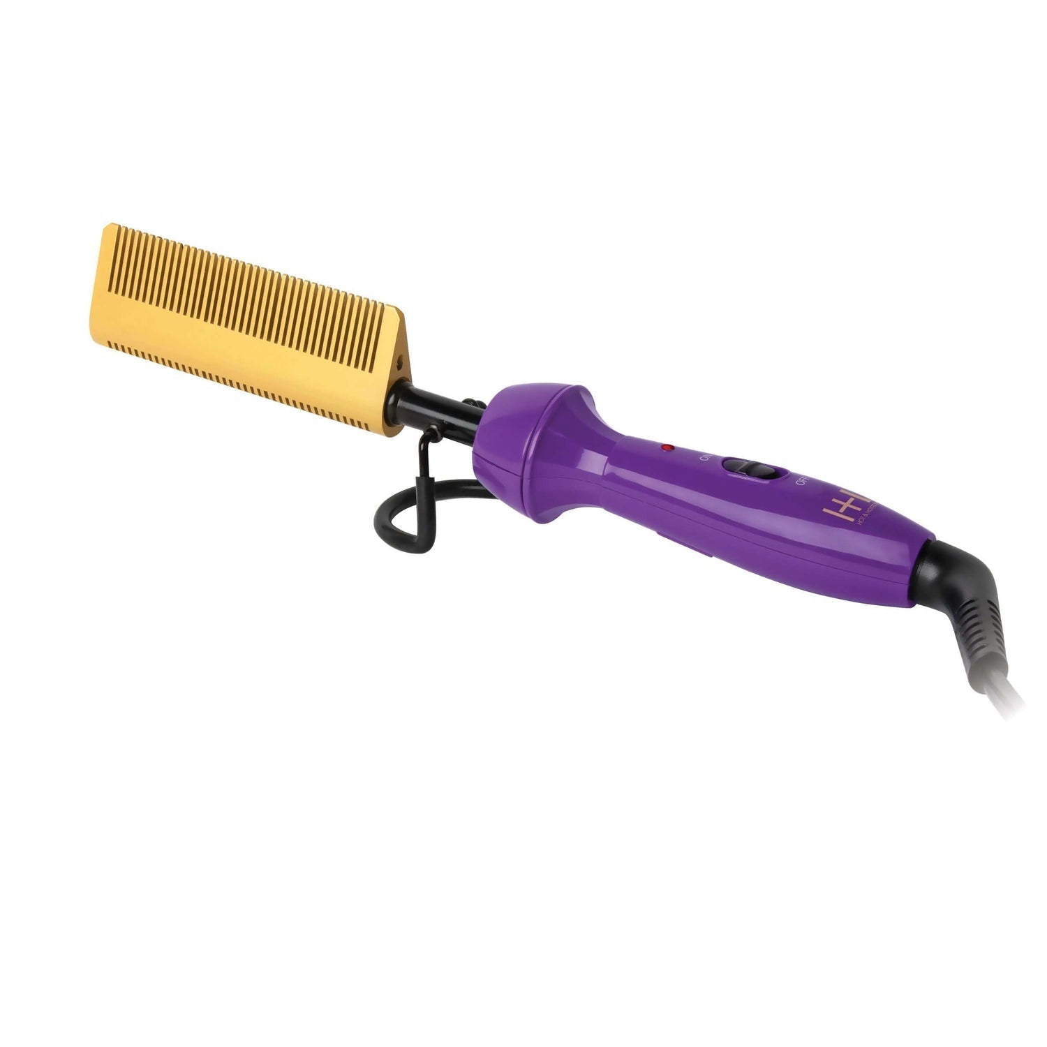 H&H Electric Pressing Comb Double Sided Ceramic