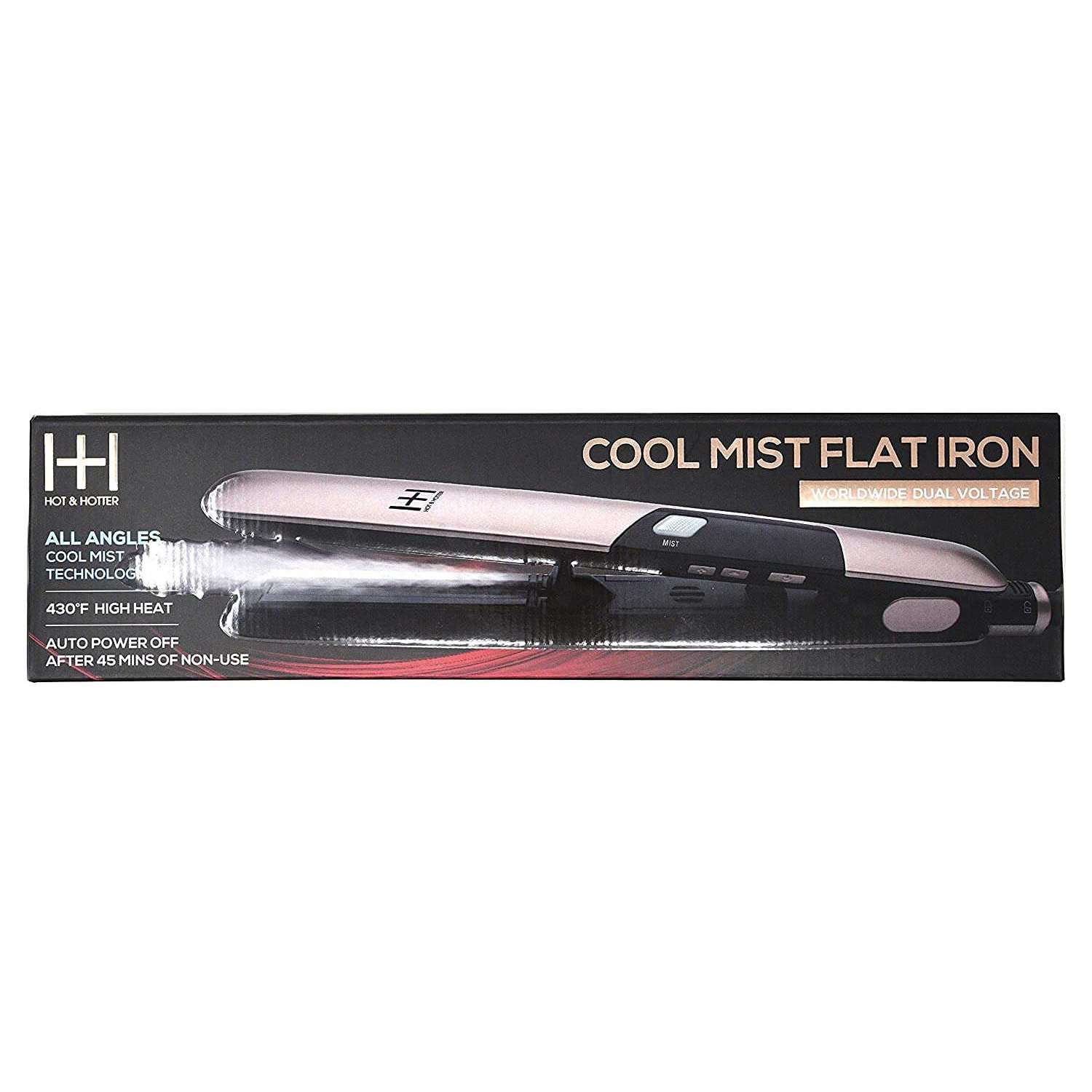 H&H Cool Mist Flat Iron 1"
