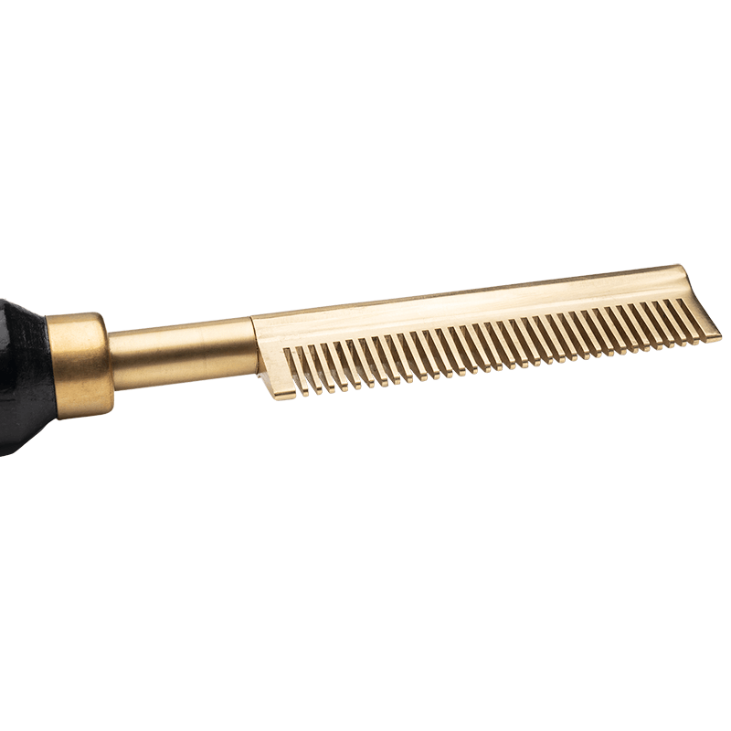 H&H Electric Pressing Comb Medium Teeth Temple
