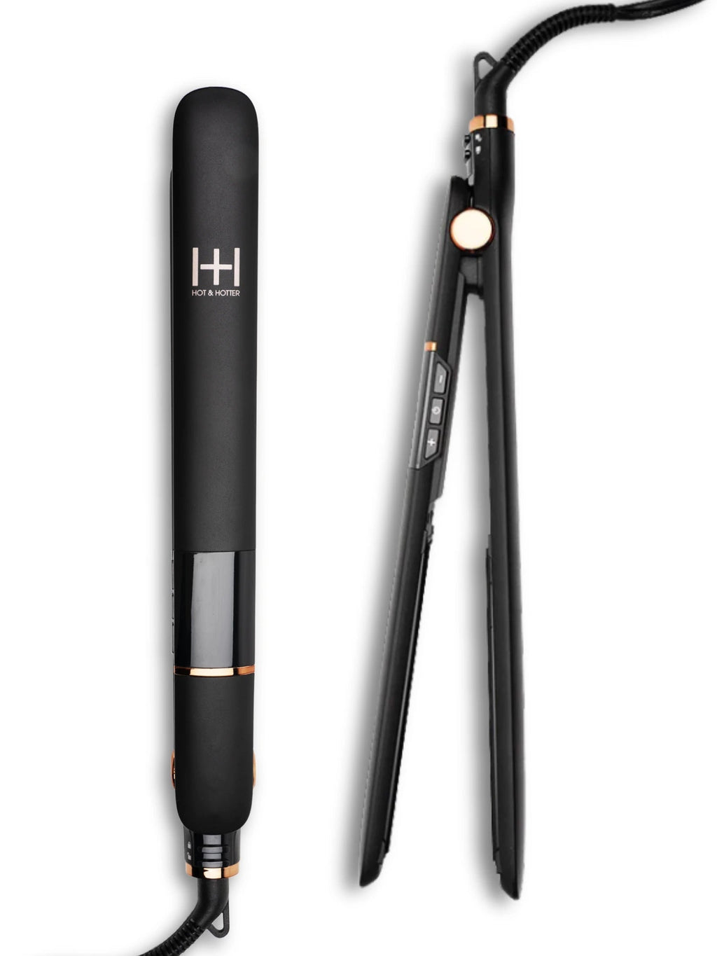 H&H Digital Ceramic Flat Iron Extra Long 1"