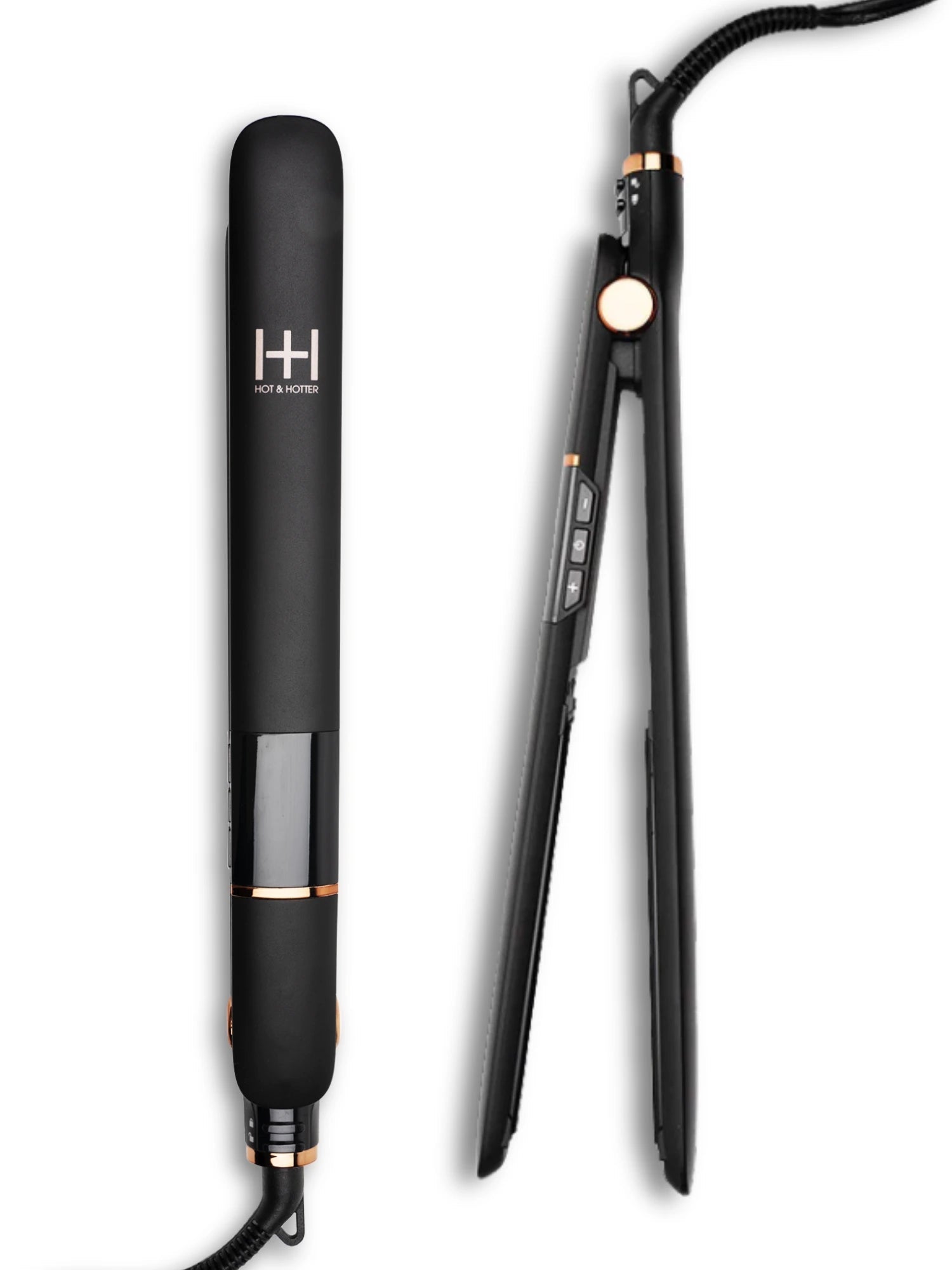 H&H Digital Ceramic Flat Iron Extra Long 1"