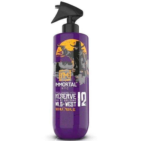 Immortal Wild West Eau De Cologne 500ml