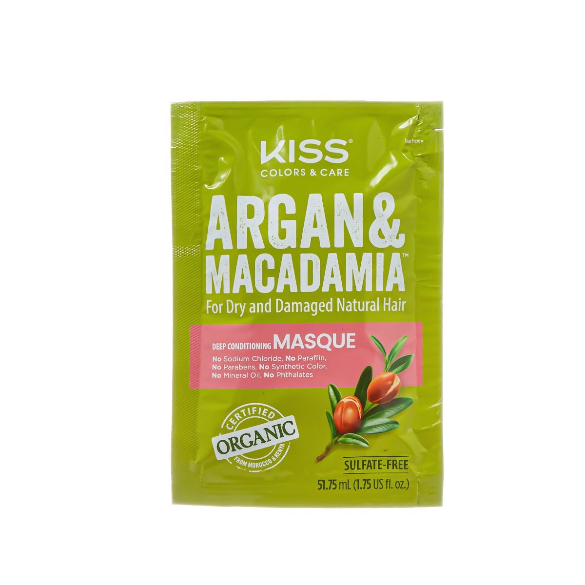 KC Argan Macadamia Deep Conditioning Masque 50 ML Sachet