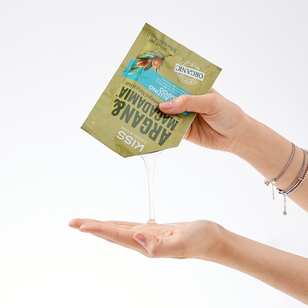 KC Argan Macadamia Shampoo 50 ML Sachet