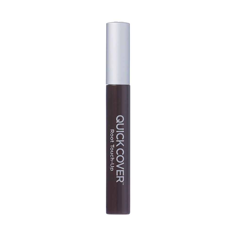 Kiss Quick Cover Temp Brush In Dark Brown