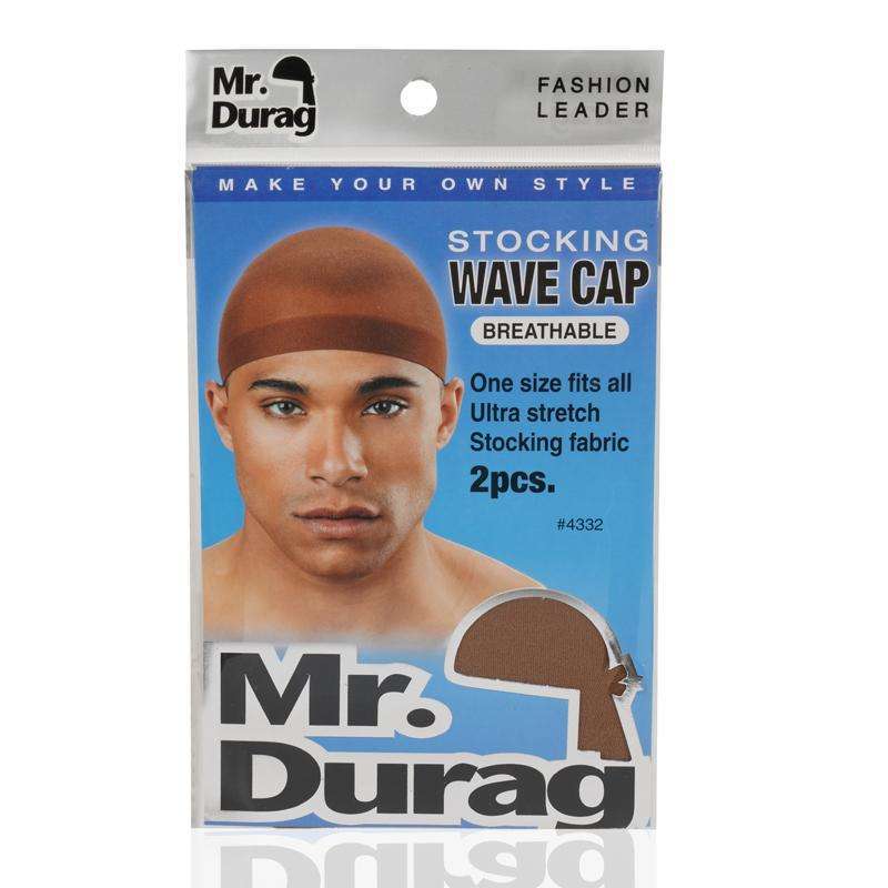 Mr. Durag Stocking Wave Cap 2pc Assorted