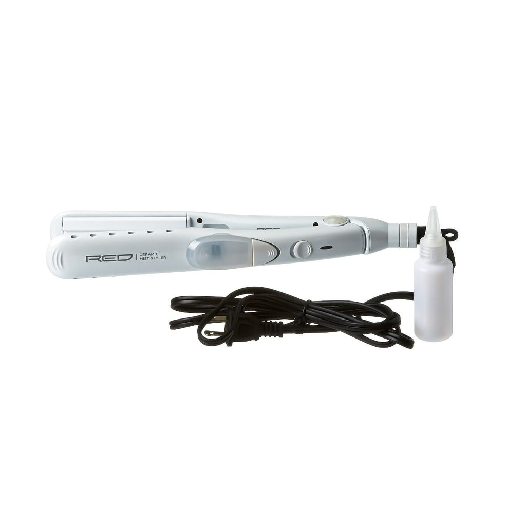 RED Ultra Sonic Ceramic Styler Flat Iron Mist 1-1/4"