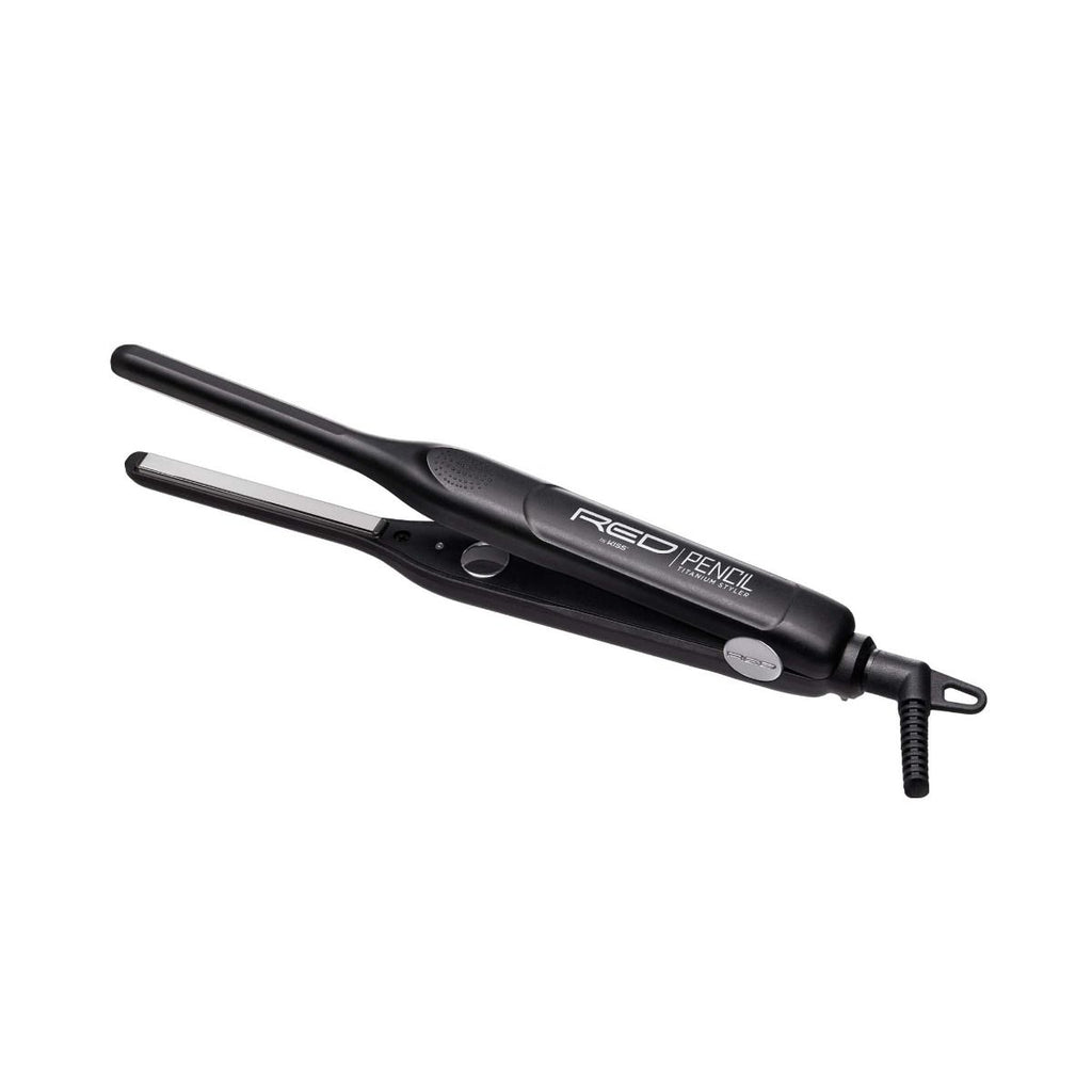 RED Titanium Pencil Flat Iron 3/10"
