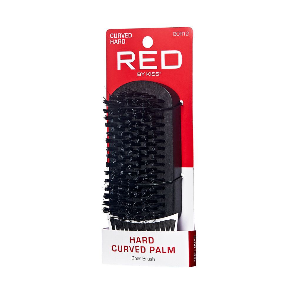 RED Professional Curved Palm Brush Hard