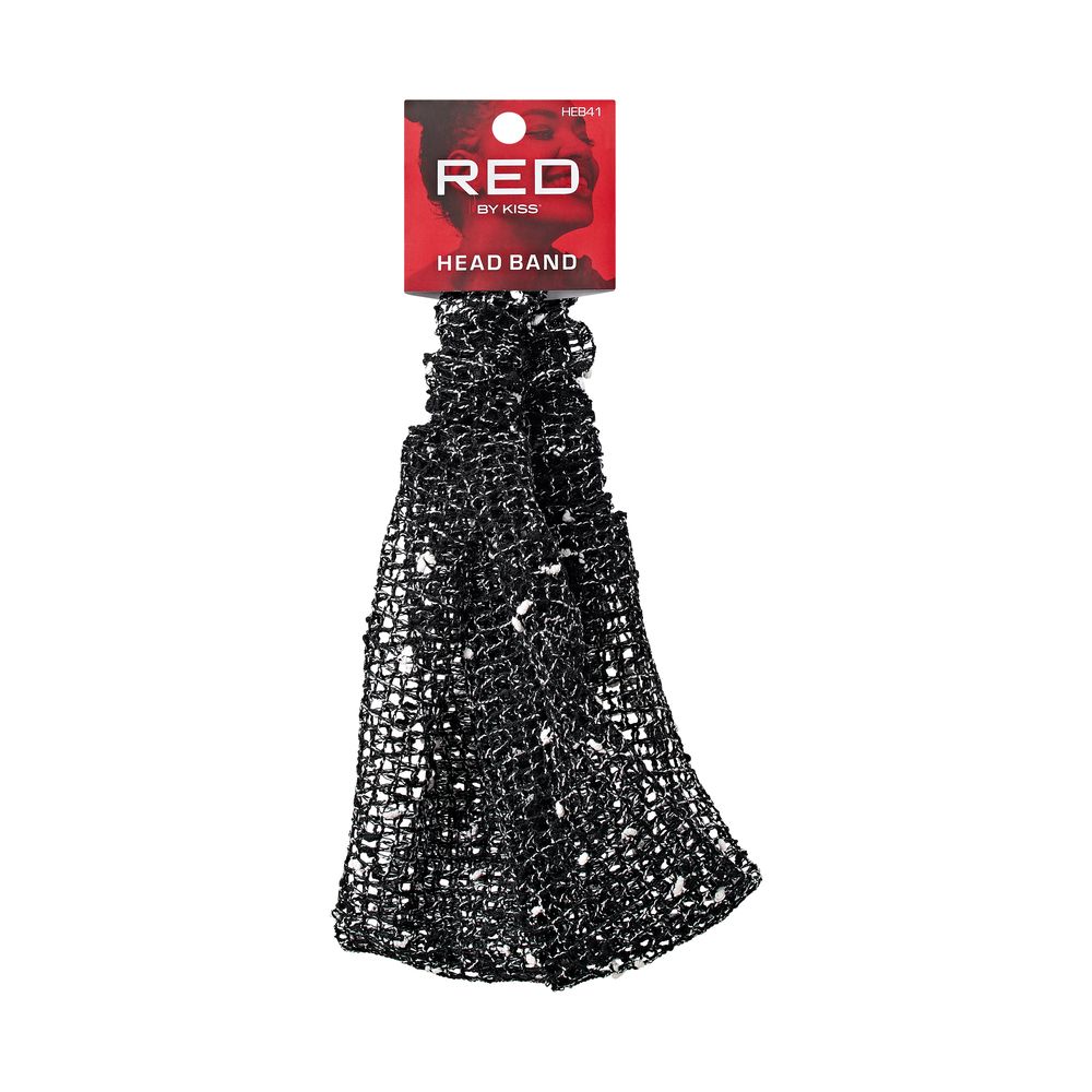 RED Mesh Headband