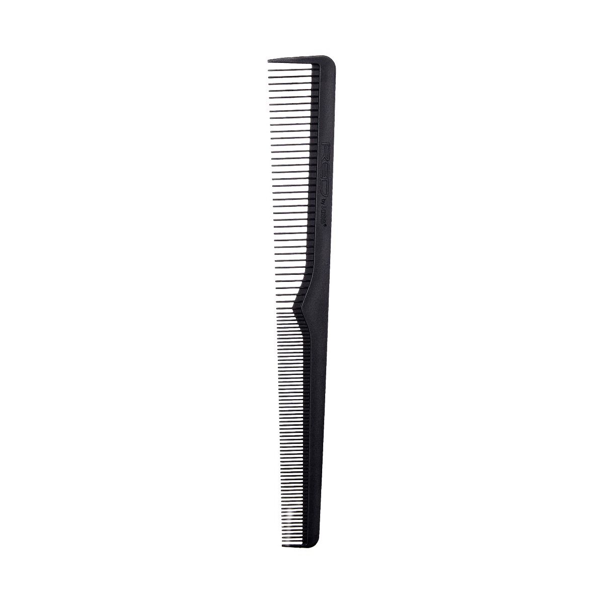 Red Carbon Barber Comb