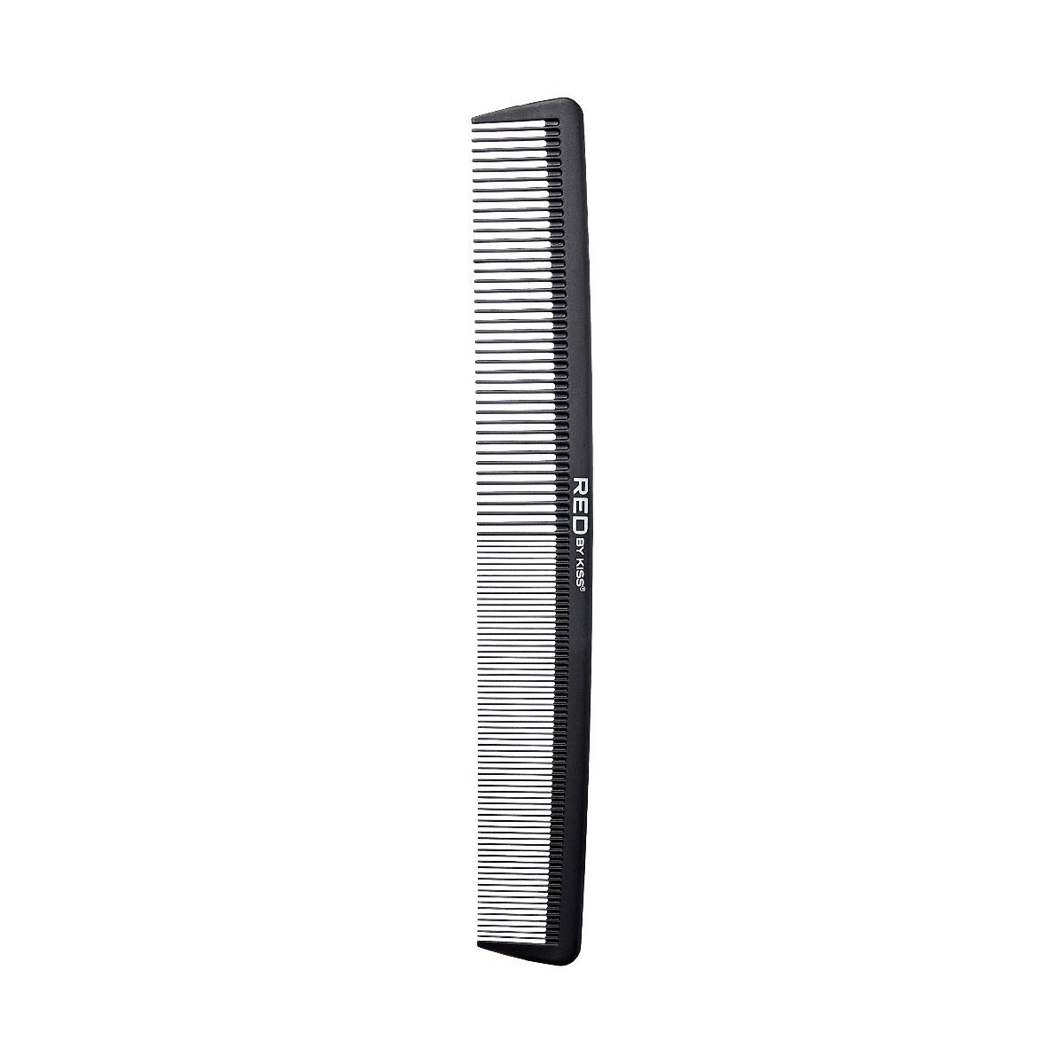 Red Carbon Large Barber Comb