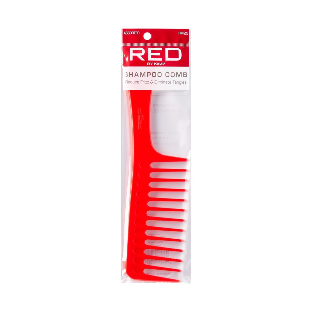 RED Shampoo Comb Assorted