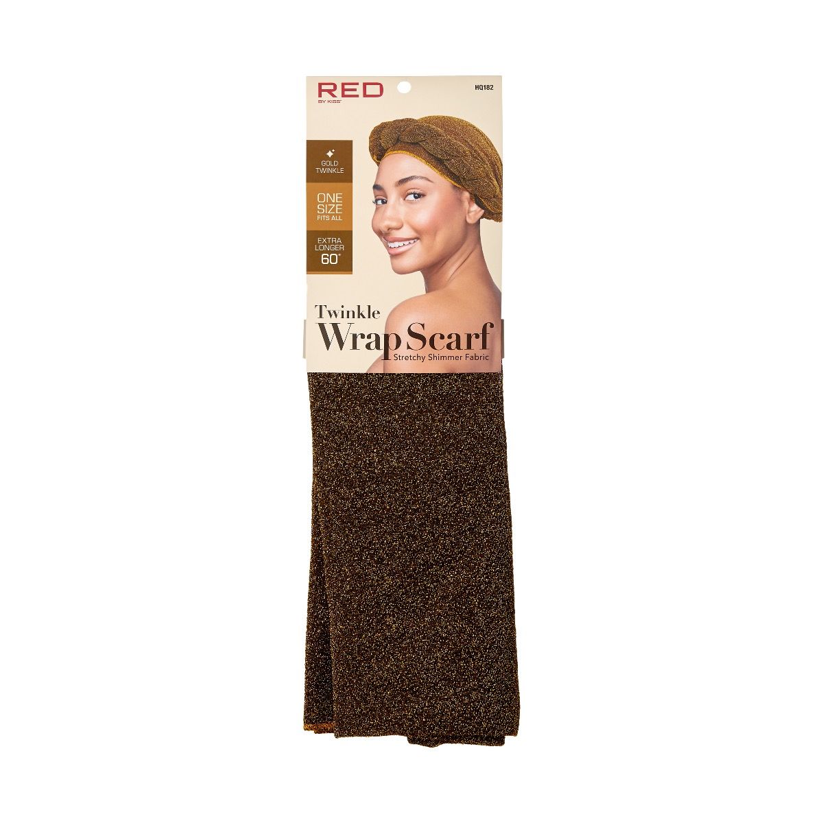 RED Twinkle Wrap Scarf 60"