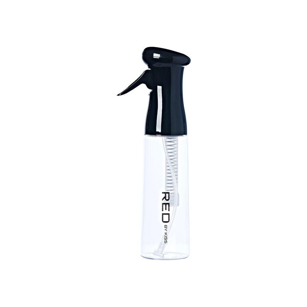 RED Continuous Hair Spray Bottle Black