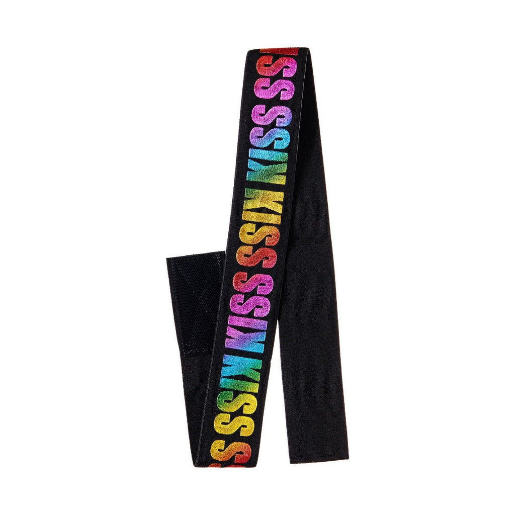 Red Fashion Edge Wig Band Elastic KISS