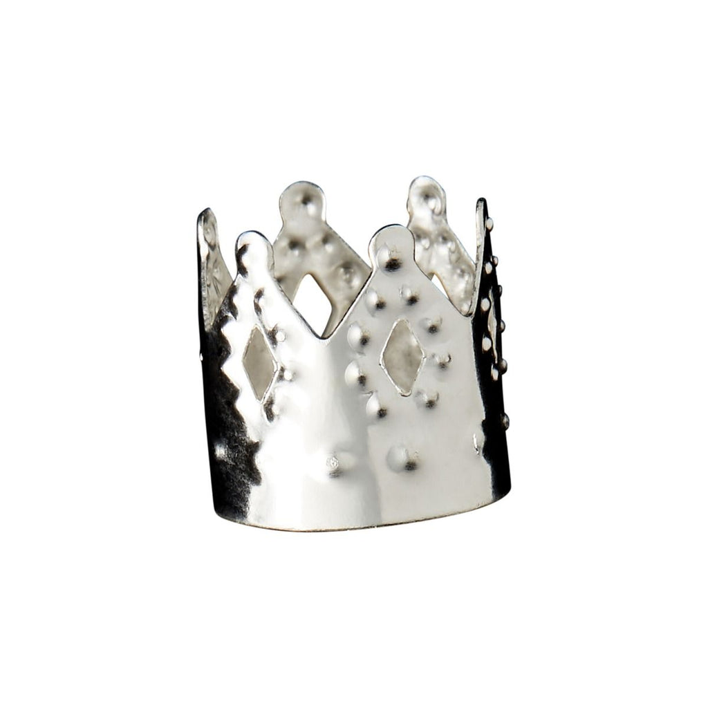 RED Braid Charm HZ02 Silver