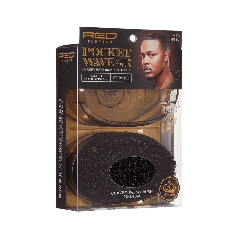 RPM Pocket Boar Brush Palm Medium