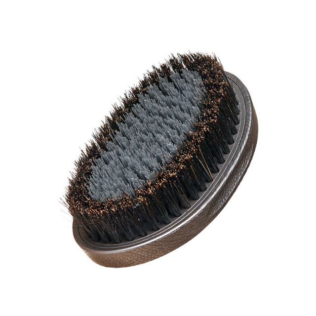 RPM Pocket Mixed Boar Curved Palm Metallic Silver