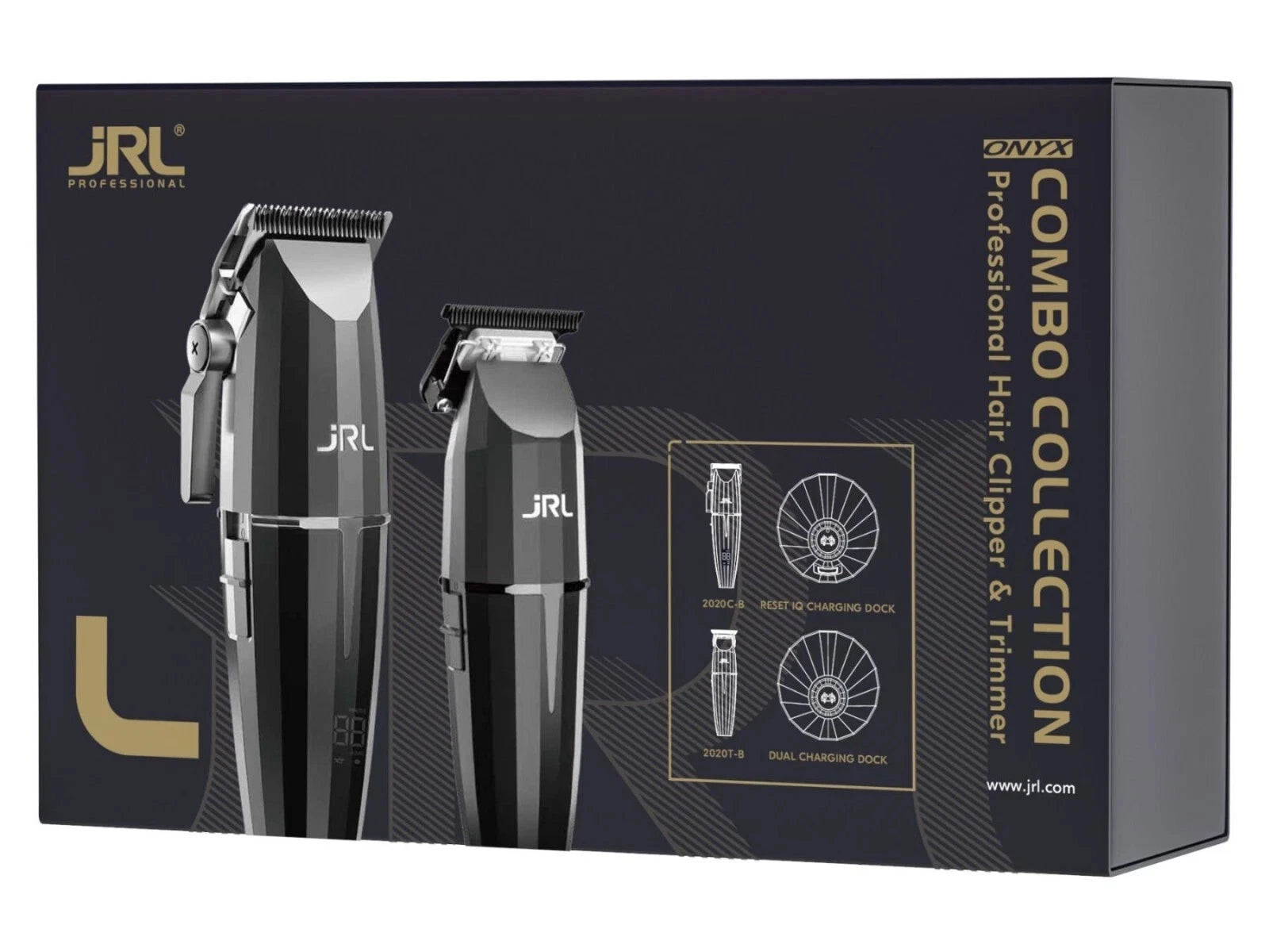 JRL ONYX Combo Collection Clipper & Trimmer 2020C-B