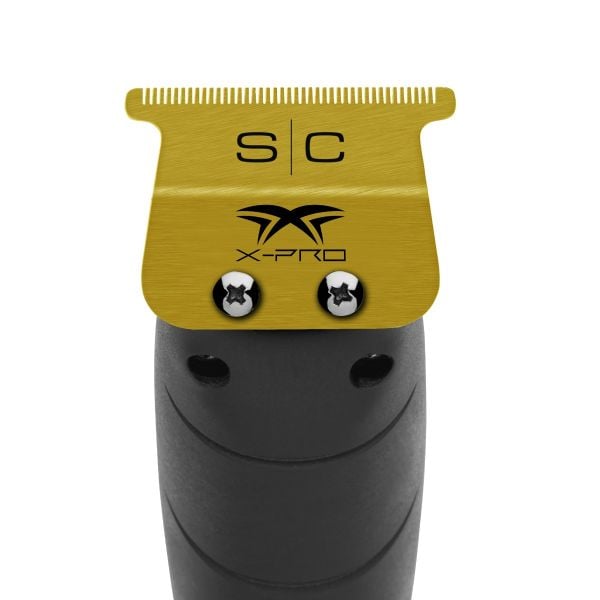 StyleCraft X-PRO Gold Titanium Wide Hair Trimmer Blade