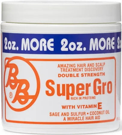Bronner Brothers Super Gro Hairdress Argan Coconut 6 oz