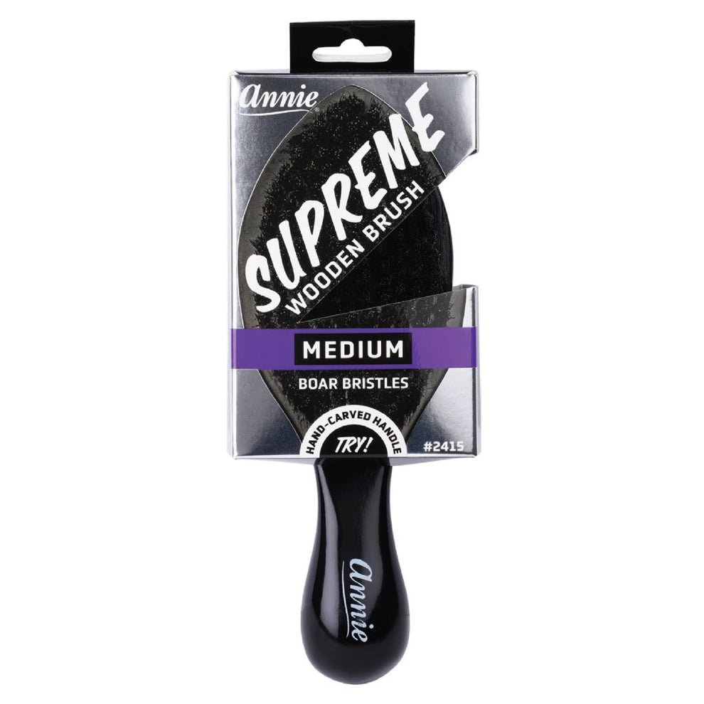 Annie Supreme Club Brush Medium Boar Bristles