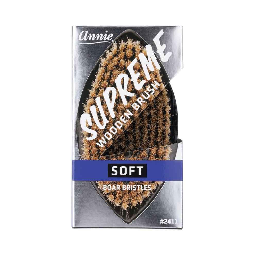 Annie Supreme Military Brush Soft Boar Bristles